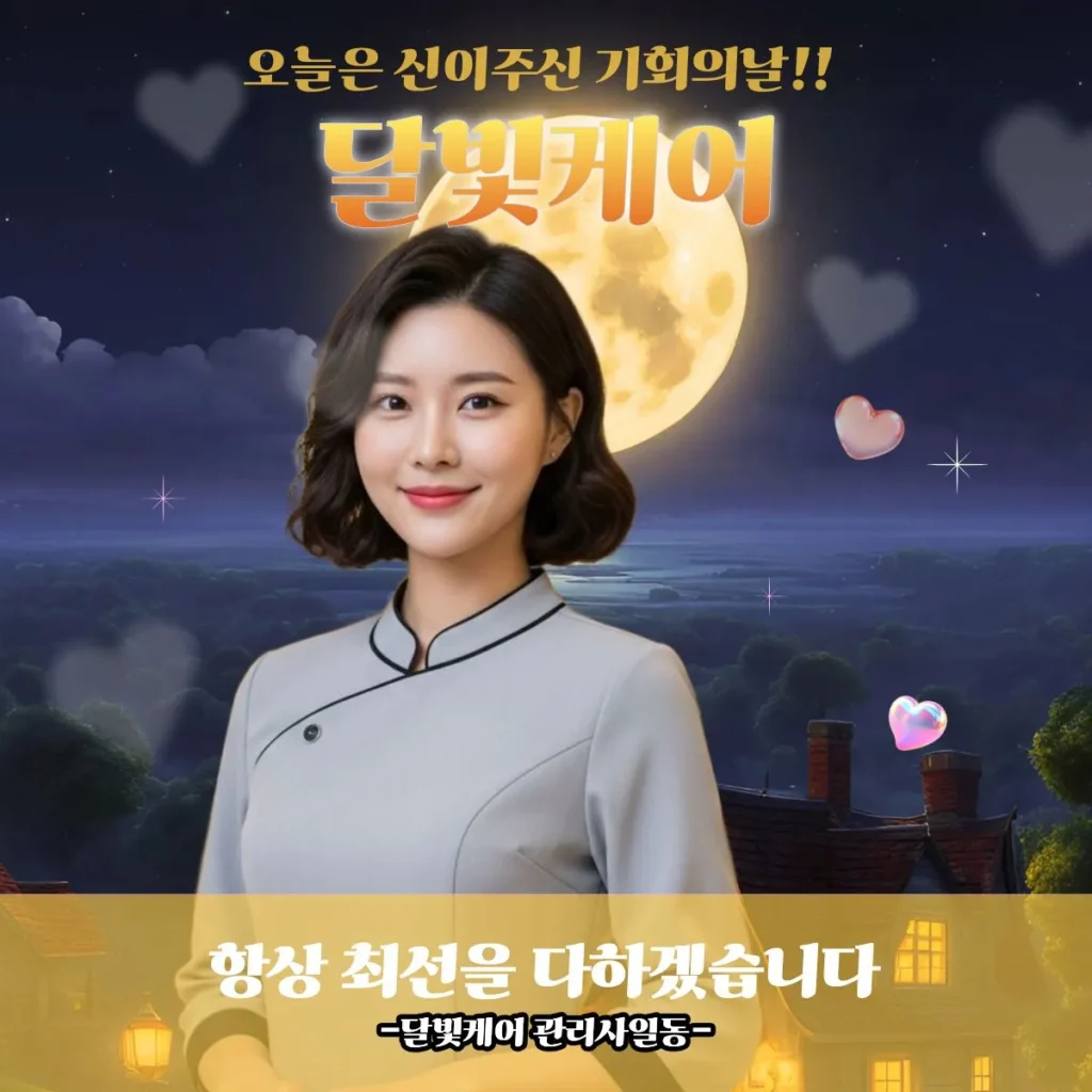 갈산동 출장마사지 달빛케어 전문관리사