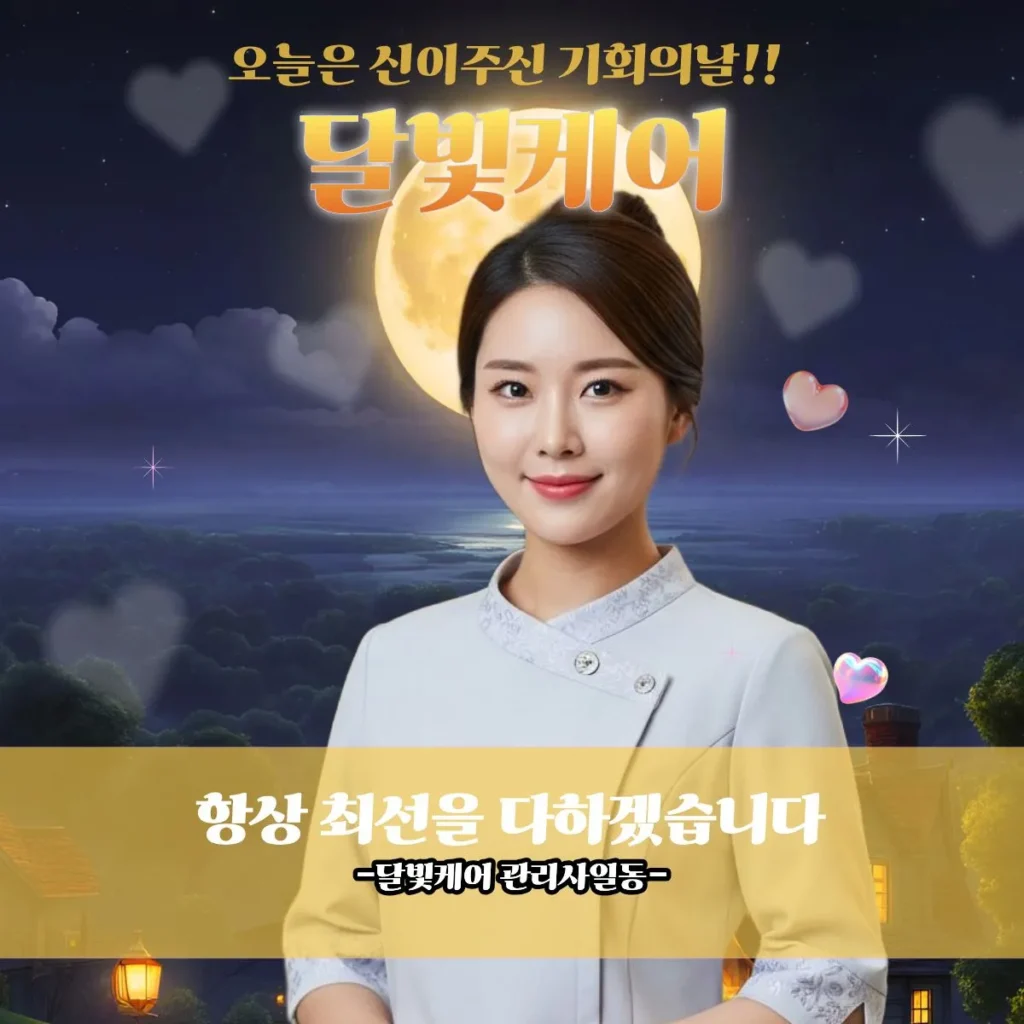 강동구 출장마사지 달빛케어 전문관리사