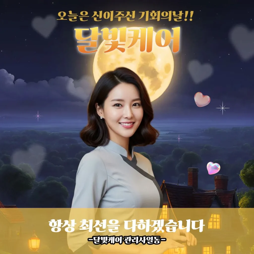 당산동 출장마사지 달빛케어 전속관리사