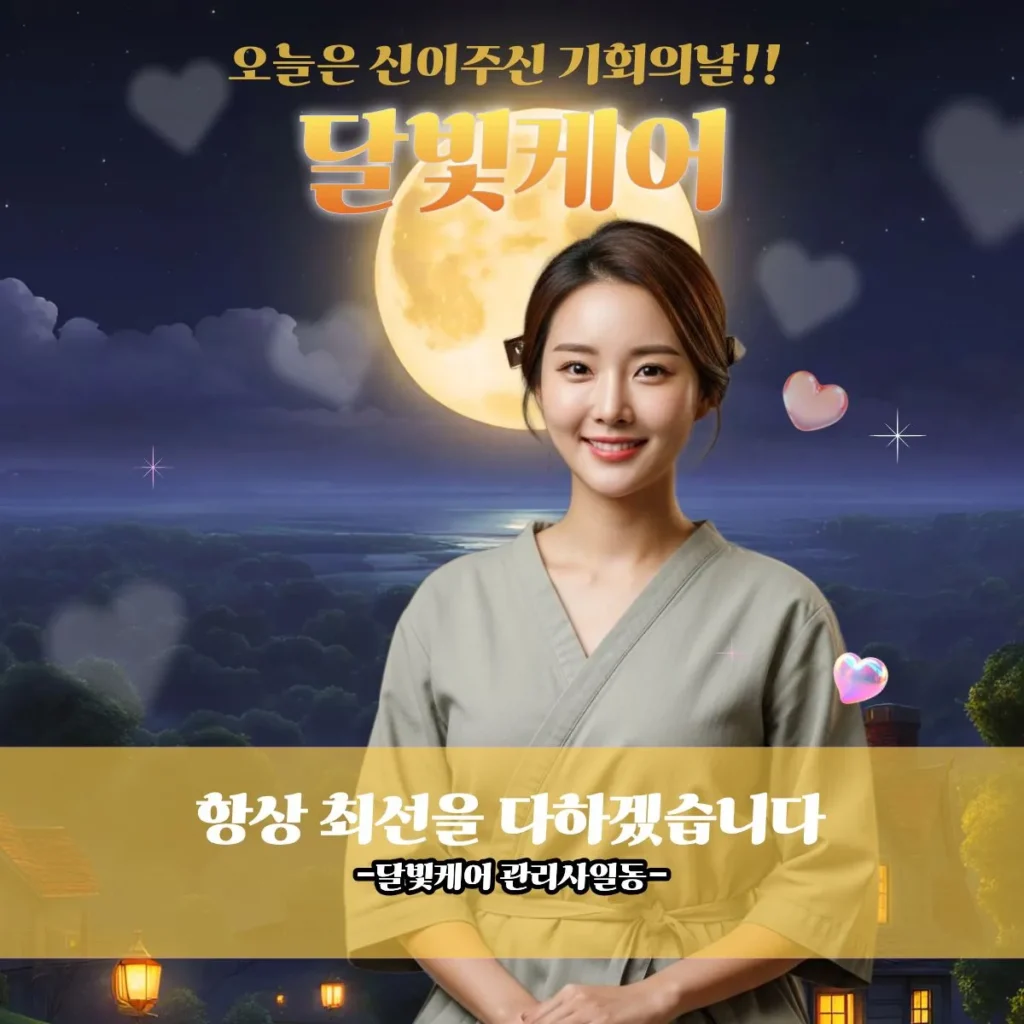동대문구 출장마사지 달빛케어 전문관리사