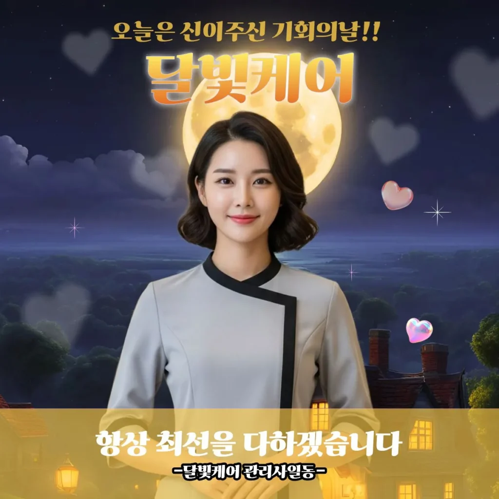 마장동 출장마사지 달빛케어 전속관리사