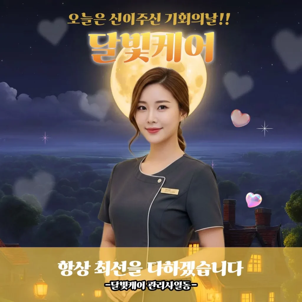 마천동 출장마사지 달빛케어 프로관리사