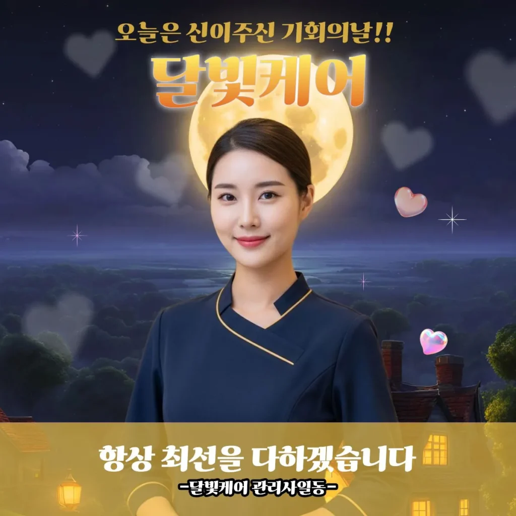 방이동 출장마사지 달빛케어 숙련관리사