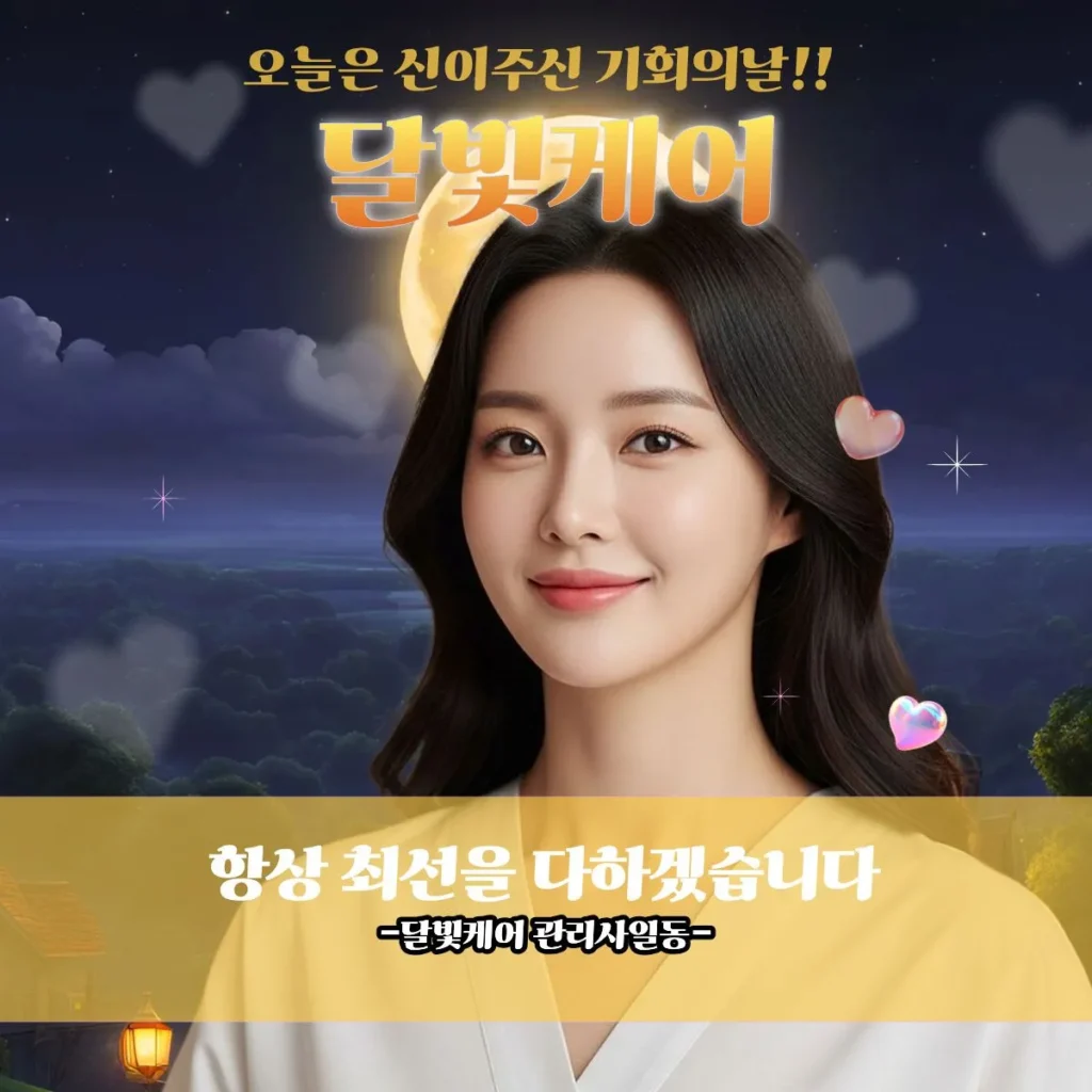 상도동 출장마사지 달빛케어 전속관리사