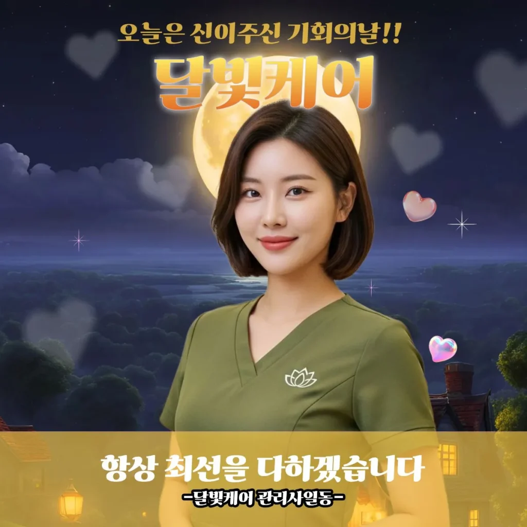 송파구 출장마사지 달빛케어 전문관리사