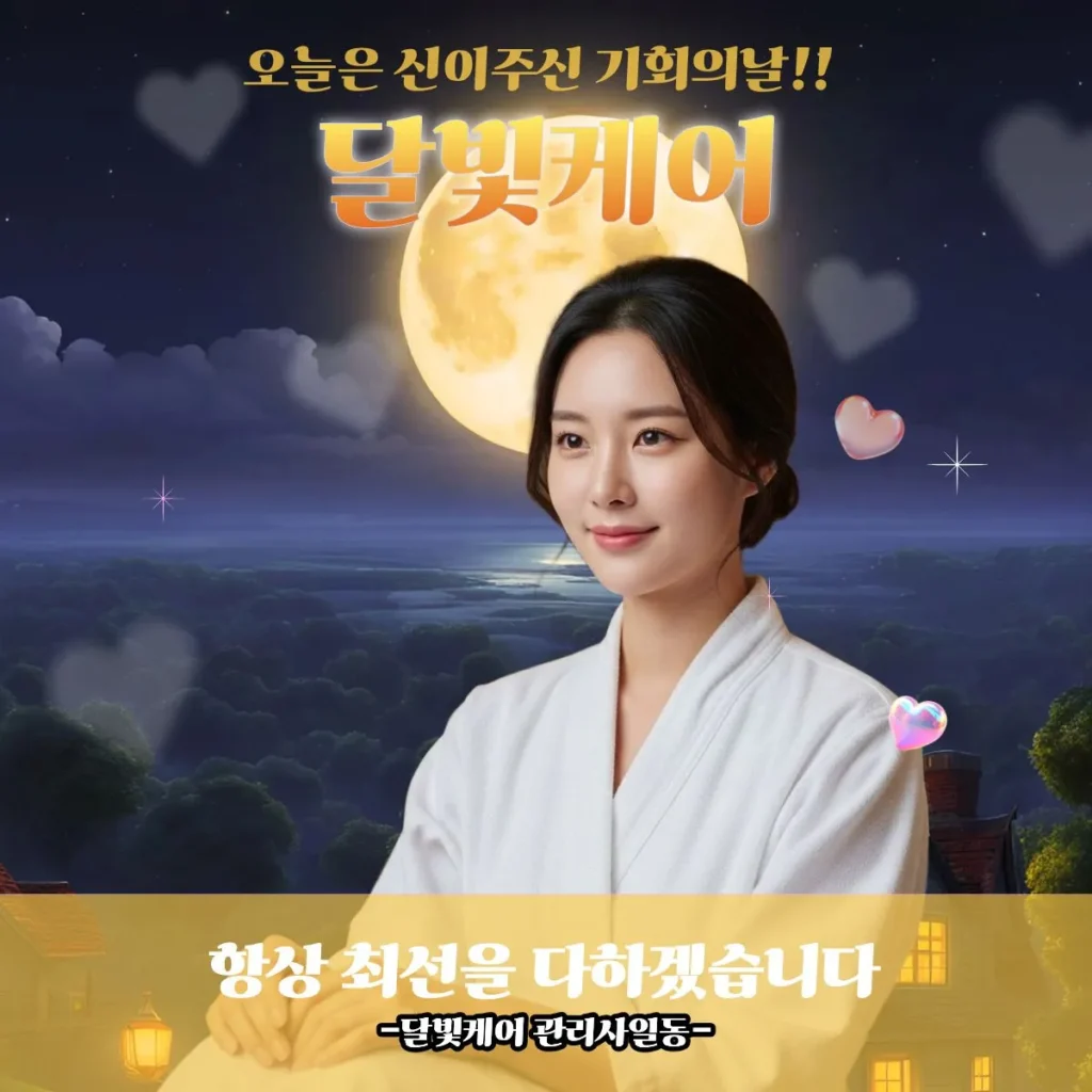 십정동 출장마사지 달빛케어 전문관리사