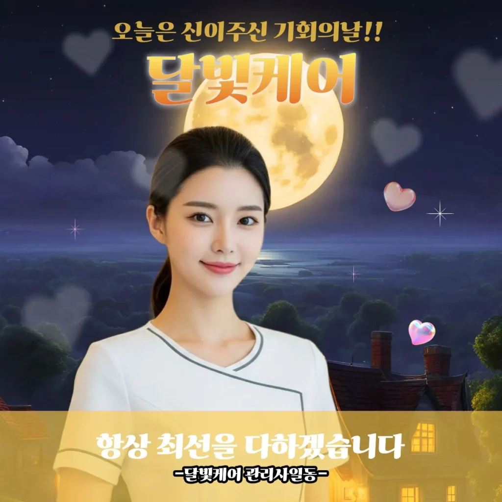 양평동 출장마사지 달빛케어 숙련관리사