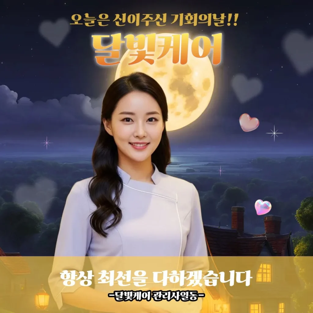 왕십리 출장마사지 달빛케어 인증관리사