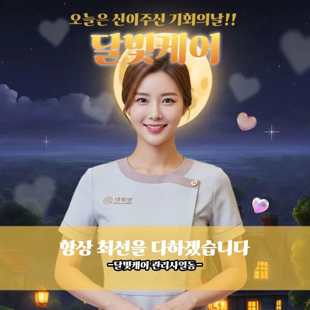 우이동 출장마사지 달빛케어 숙련관리사