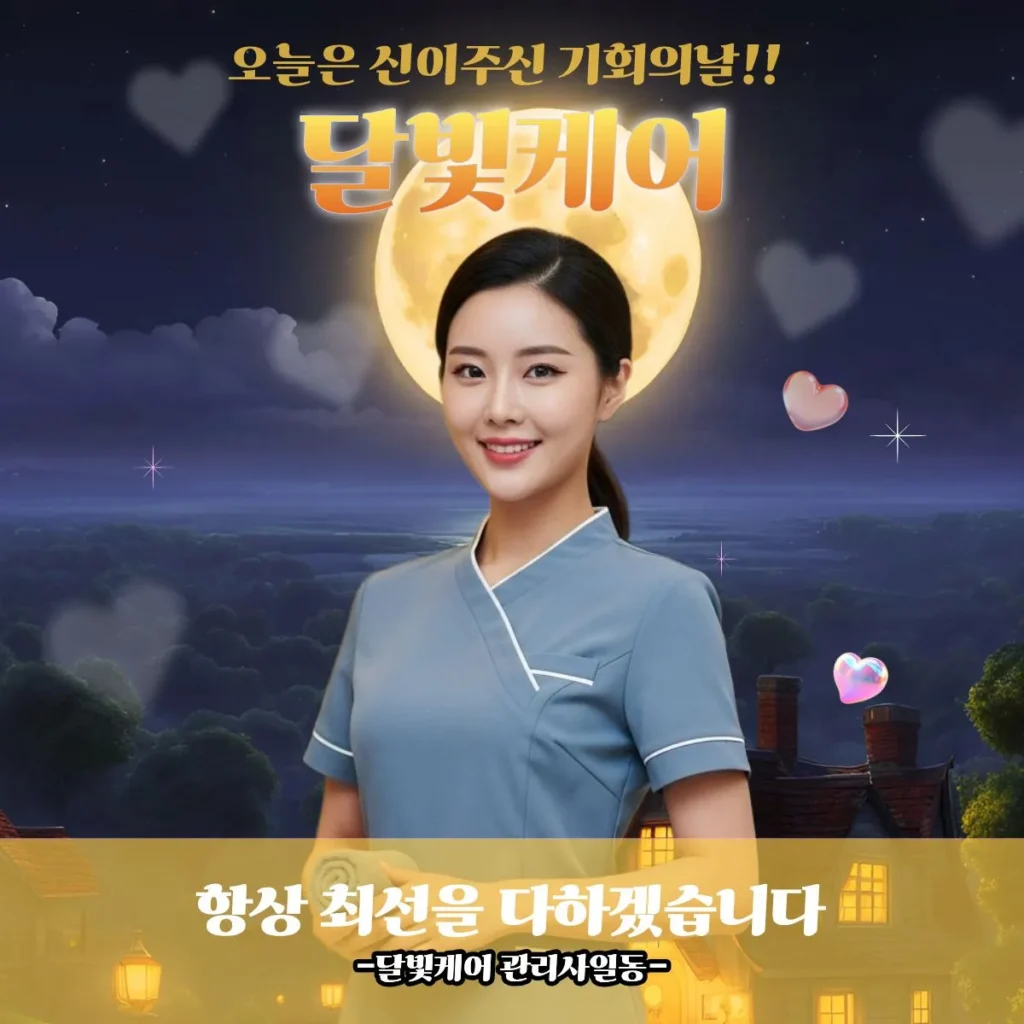 응봉동 출장마사지 달빛케어 프로관리사