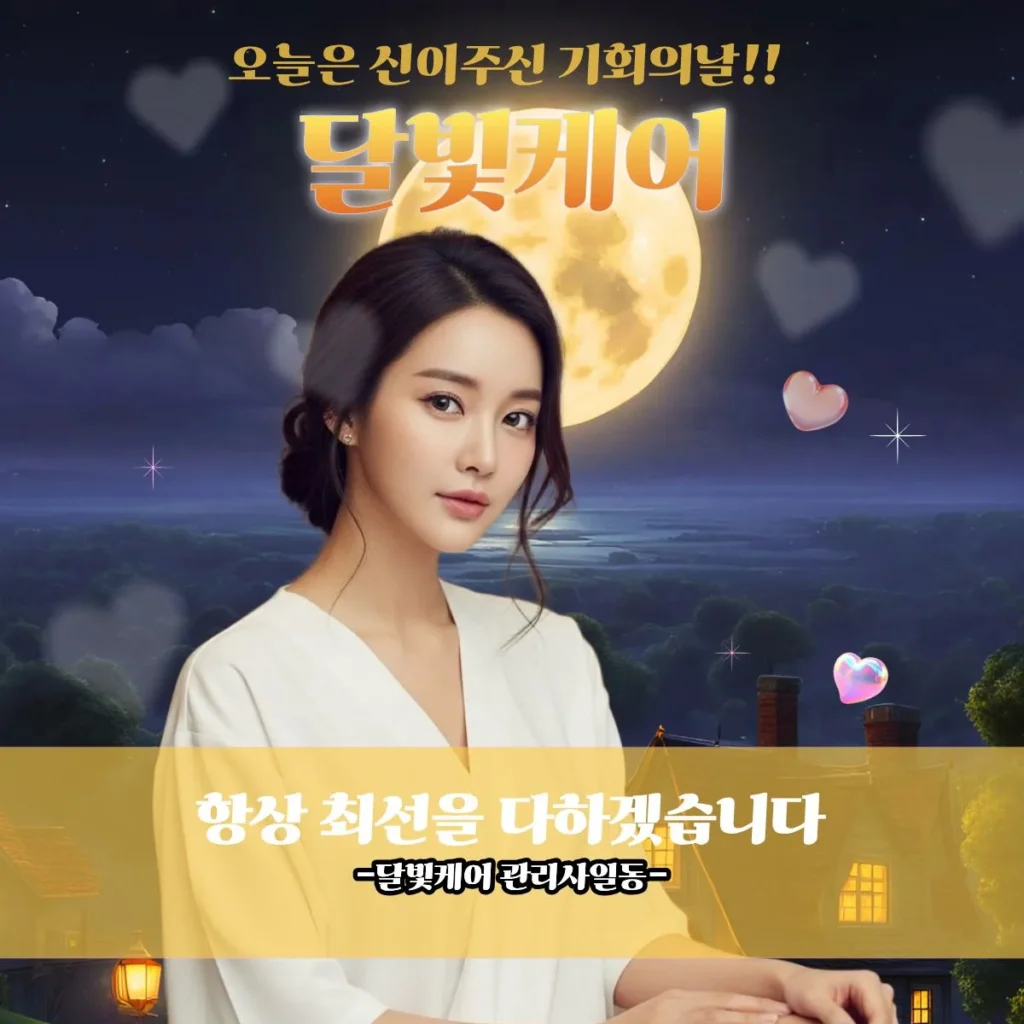 제기동 출장마사지 달빛케어 프로관리사