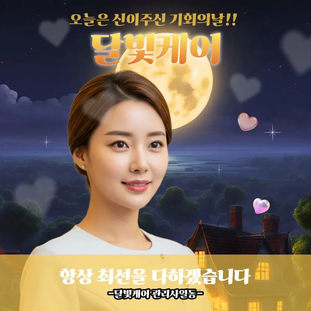 진관동 출장마사지 달빛케어 전속관리사