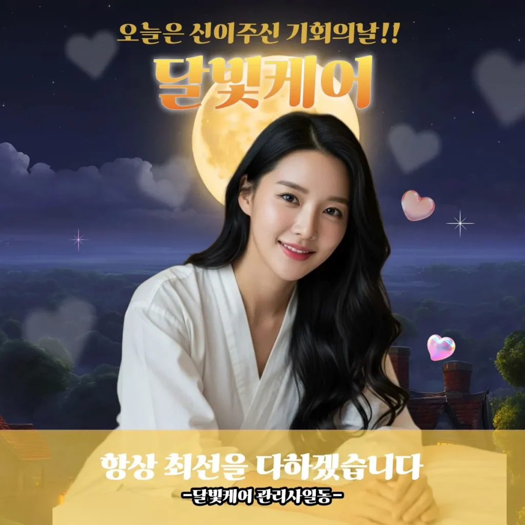 후암동 출장마사지 달빛케어 전문관리사